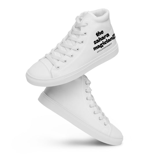 Men’s high top canvas shoes