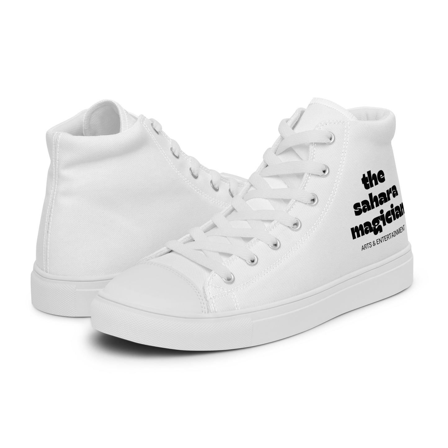 Men’s high top canvas shoes