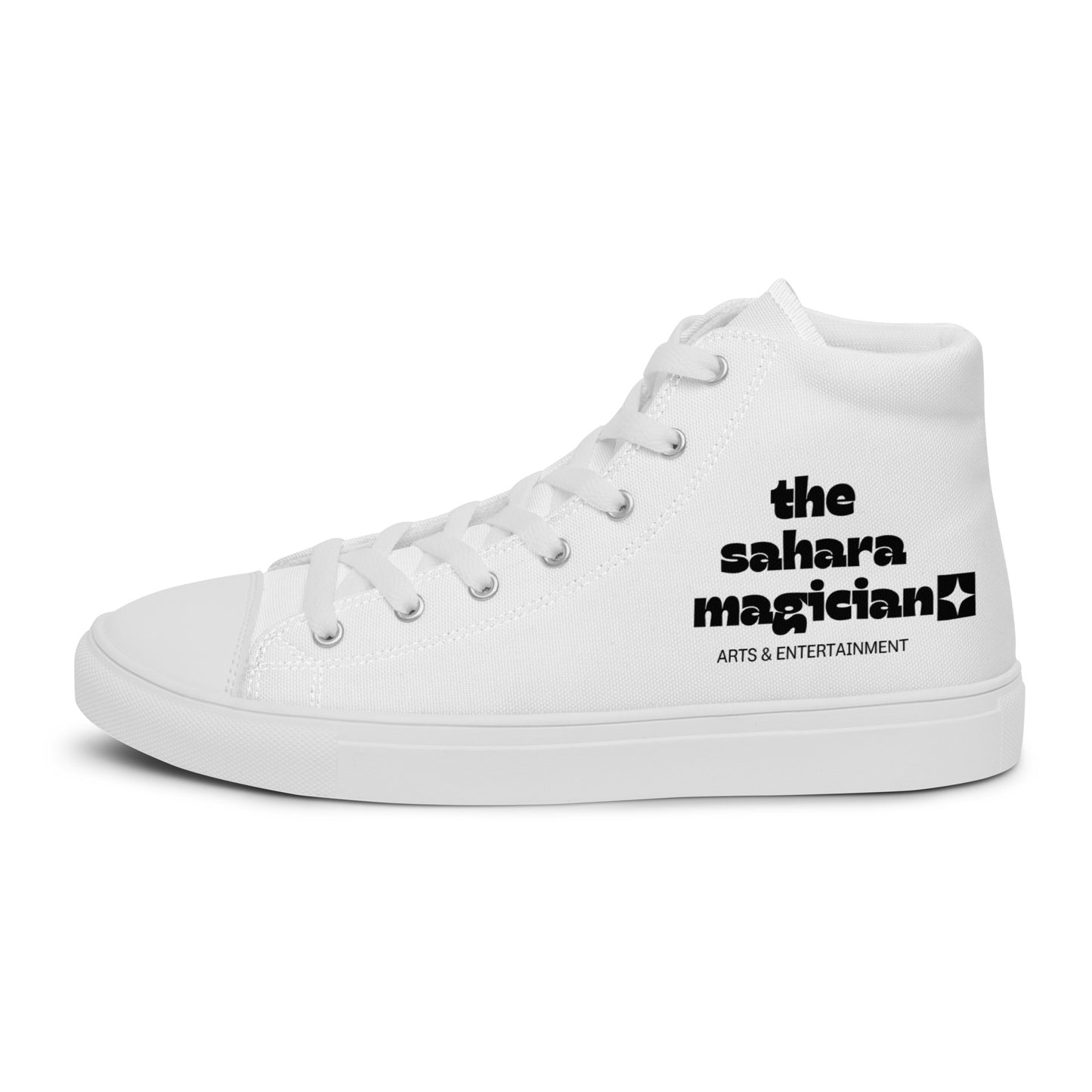 Men’s high top canvas shoes