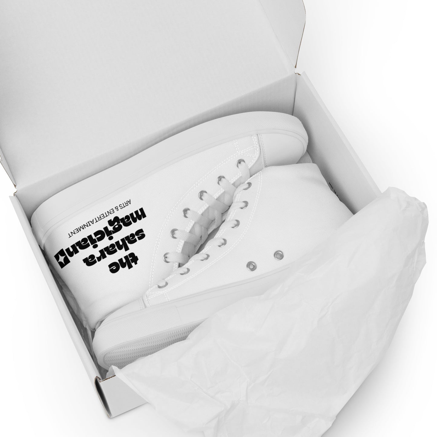 Women’s high top canvas shoes